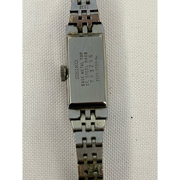 Vintage Seiko Unisex Slim Stainless Watch - Picture 8 of 8
